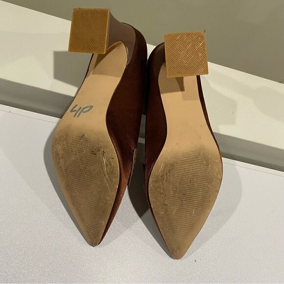 Women's Chunky Block Low Heels Pumps Work Office Dress Shoes Size 6 - Picture 6 of 9